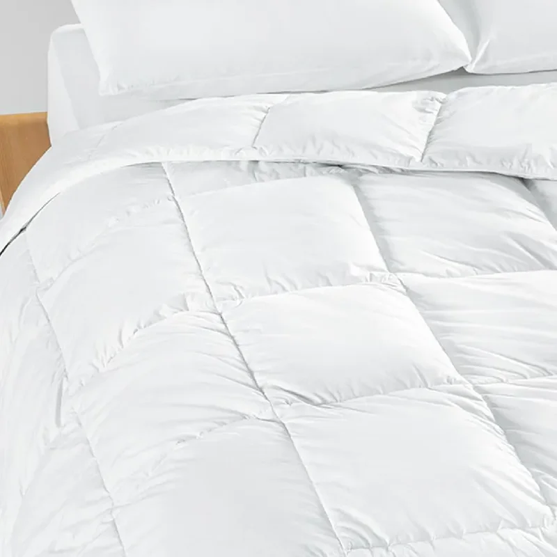 عکس لحاف یک نفره انگلیش هوم پر غاز زمستانی سفید