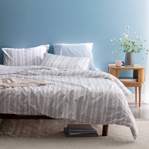 عکس سرویس کاور لحاف یک نفره پنبه مادامکوکو اوری آبی