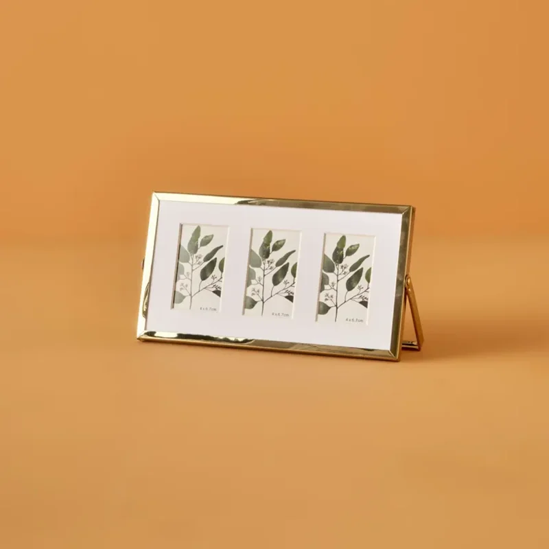 عکس قاب عکس بلامزون کاریسا 12×22 سانتی طلایی