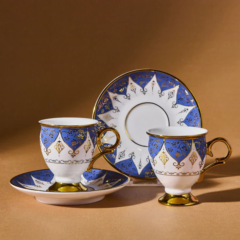 ست قهوه خوری ۲ نفره کاراجا Merve حجم 100 میلی