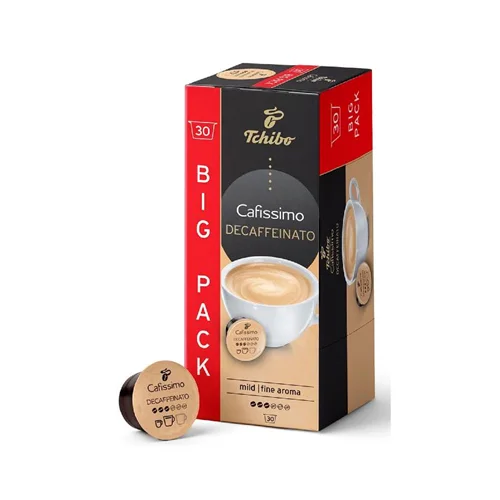 کپسول قهوه چیبو Cafissimo Caffè Crema Decaffeinato بسته 30 عددی