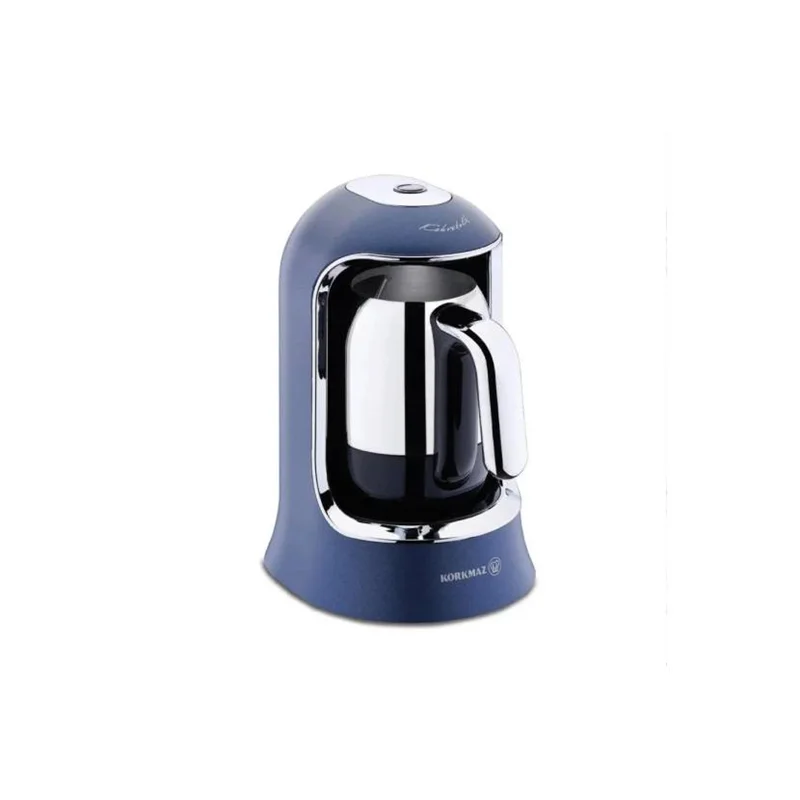 عکس قهوه ساز ترک کرکماز A860 سرمه ای کروم