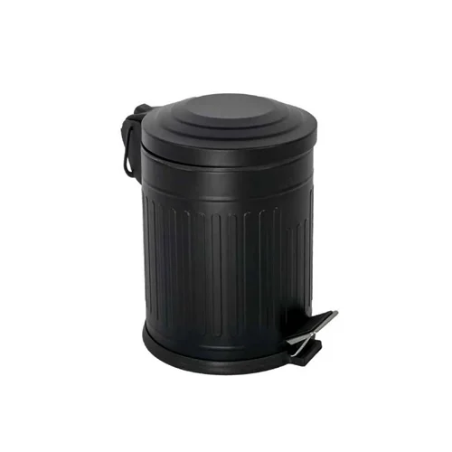 سطل زباله پدالی کاورست Ct8740 مشکی 5 لیتر