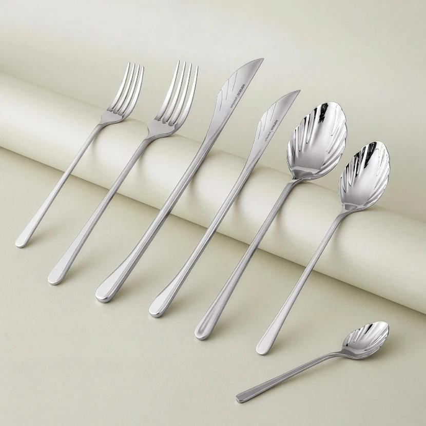 سرویس قاشق چنگال 84 پارچه 12 نفره کاراجا صدف 316