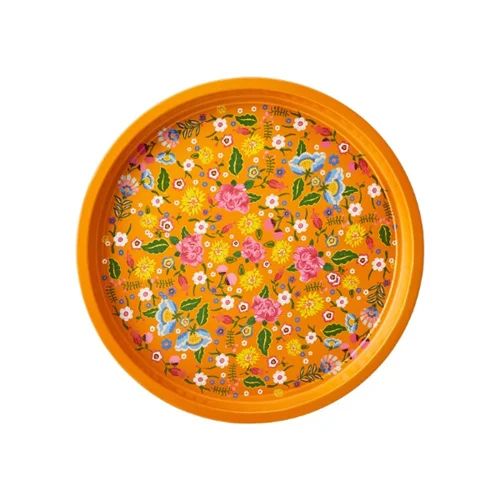 سینی کاراجا Flores قطر 35 سانتی نارنجی