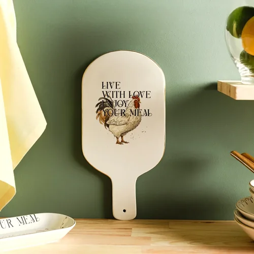 عکس ظرف سرو پنیر کاراجا Farmland Enjoy قطر 31 سانتی