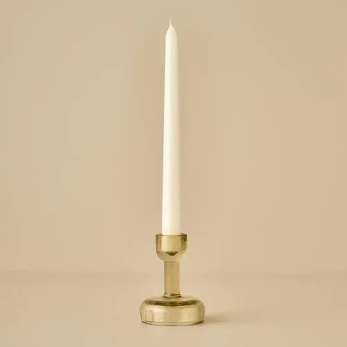 عکس جا شمعی دوطرفه بلامزون میگل 7×7×10 سانتی سبز