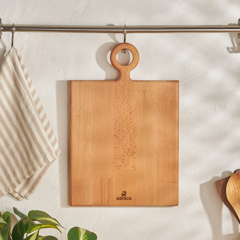 عکس تخته برش مستطیل کاراجا Urbanwood Kare سایز L