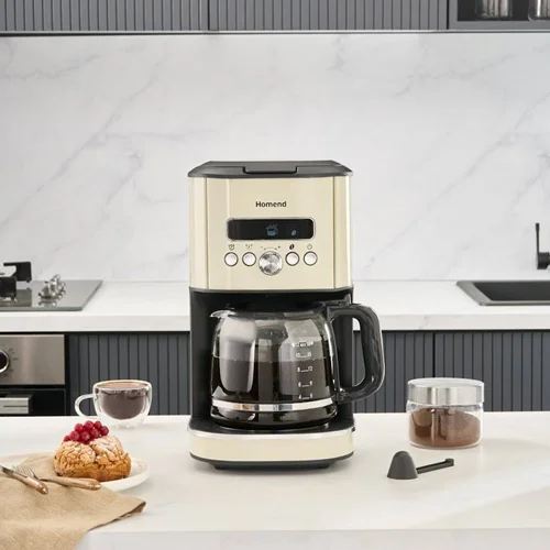 عکس قهوه ساز دمی هومند Vintage 5027H کرم