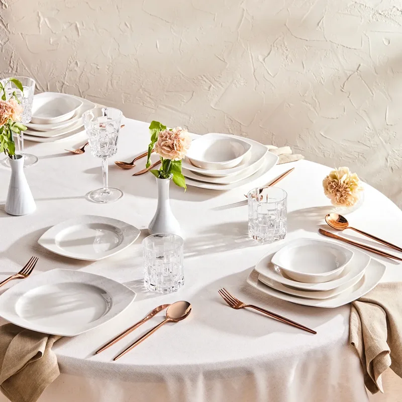 عکس سرویس غذاخوری 24 پارچه ۶ نفره کاراجا Zahra