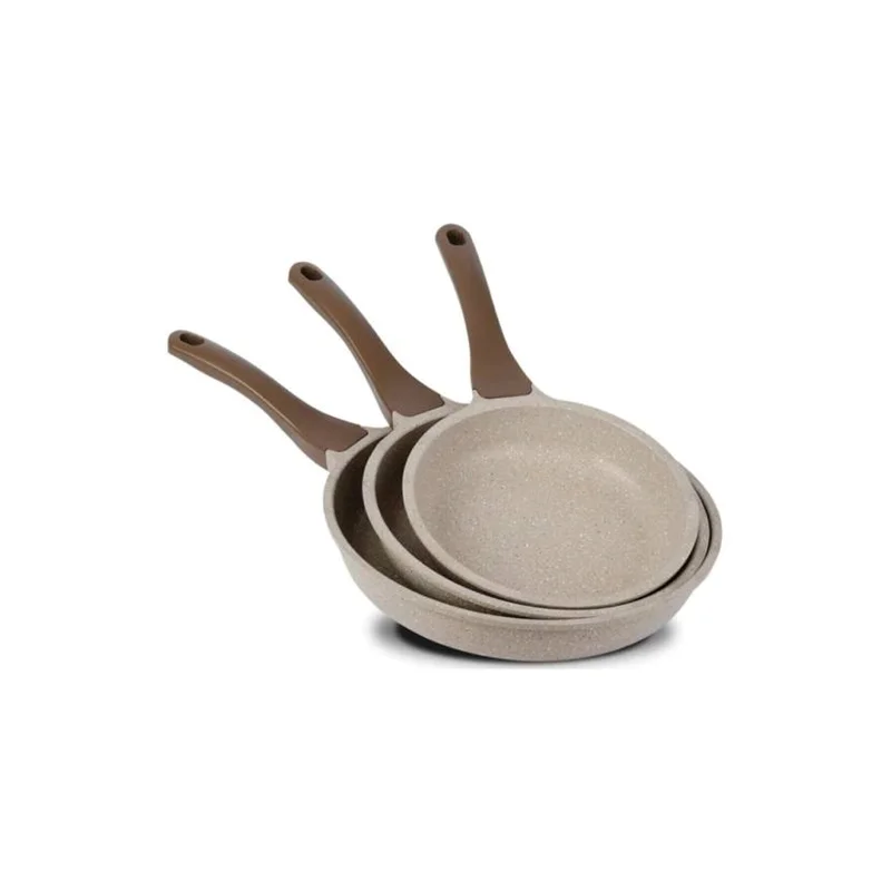 عکس ست ماهیتابه 3 عددی چدن ترموآد 20-24-28 ویزون