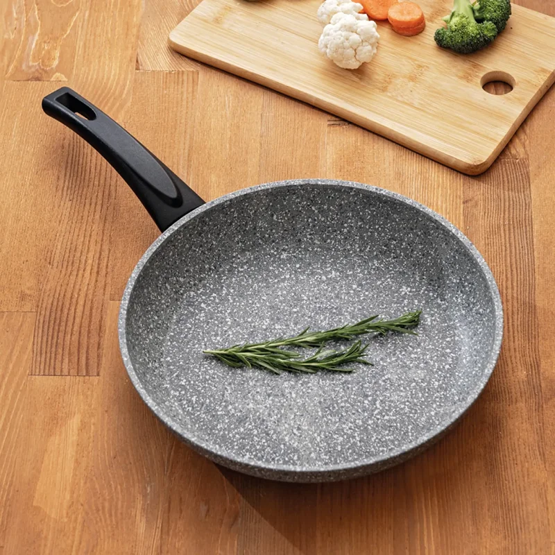 عکس ماهیتابه امسان Titanium Granit سایز 30 طوسی