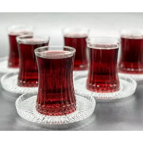 ست استکان چای خوری 12 پارچه پاشاباغچه الیسیا 200 میلی