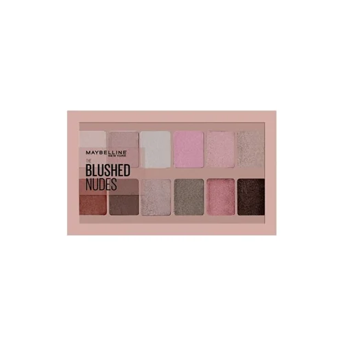 پالت سایه 12 رنگ میبلین نیویورک Blushed Nudes