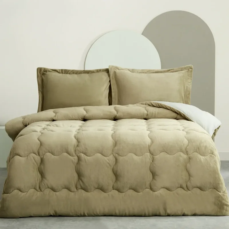 عکس سرویس کامل لحاف دو نفره پنبه کاراجاهوم وینی سدری