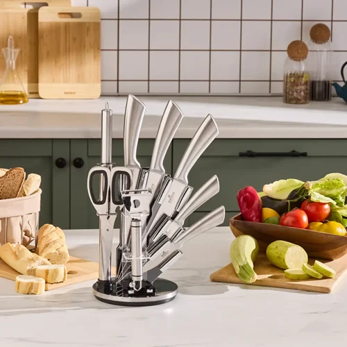 عکس سرویس چاقو 9 پارچه کاراجا Meister Palm