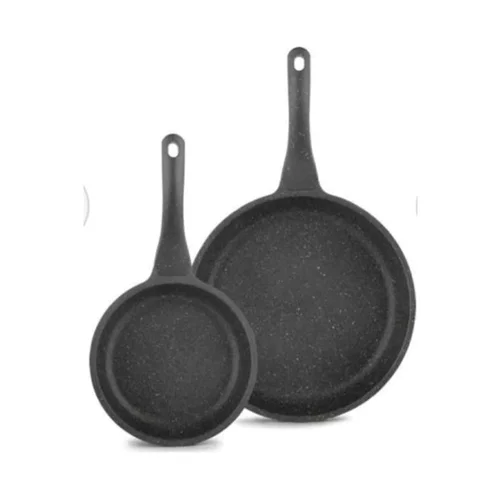ست ماهیتابه 2 عددی چدن ترموآد 20-26 مشکی