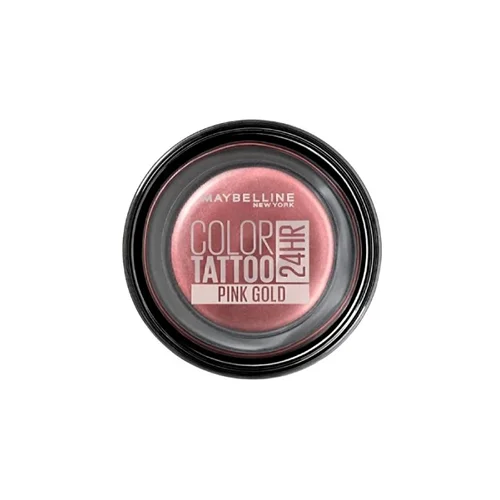 سایه چشم کرمی میبلین نیویورک Color Tattoo رنگ Pink Gold