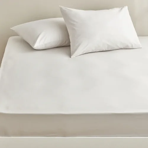 ملحفه دو نفره کاراجاهوم چارشاف طوسی روشن 240×260 سانتی
