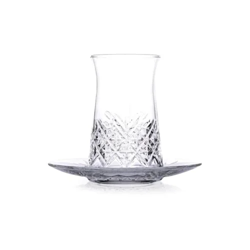 ست استکان چای خوری 12 پارچه پاشاباغچه تایملس 160 میلی