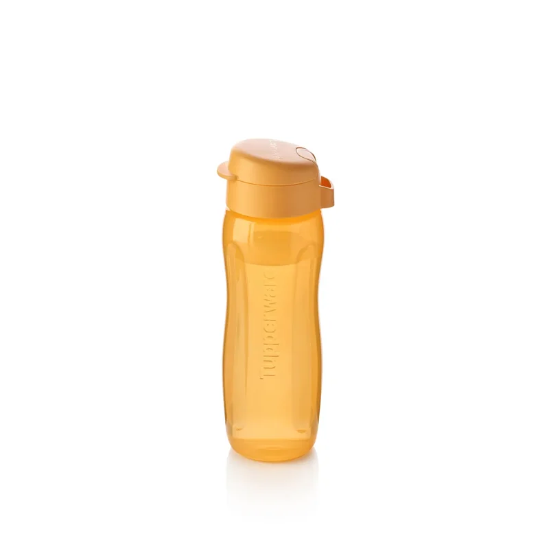 عکس بطری نوشیدنی سرد تاپه ور Eco Slim حجم 0.5 لیتر نارنجی