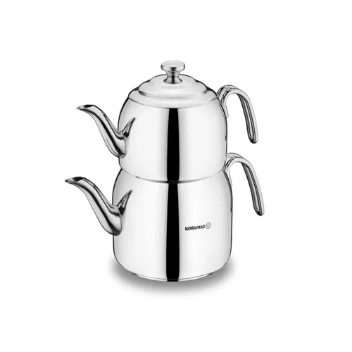 کتری قوری کرکماز A058 بزرگ نقره ای
