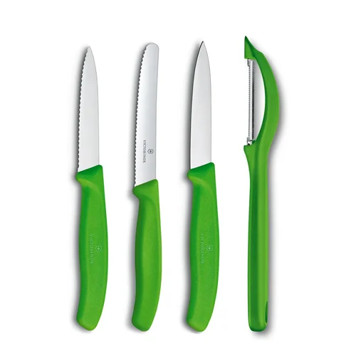 ست چاقو 4 عددی ویکتورینوکس سبز