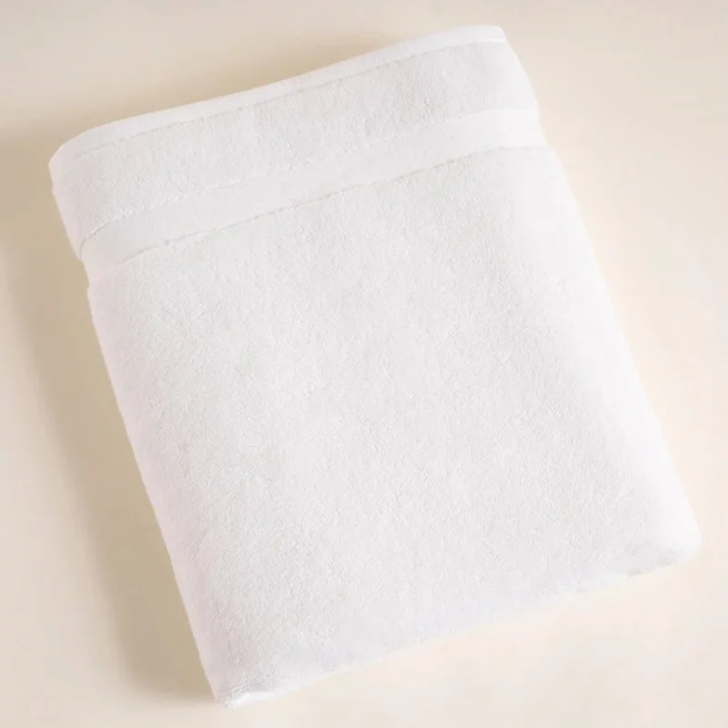 عکس حوله حمام پنهلپه سری نوا 100×150 سفید