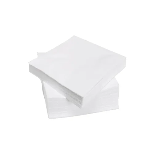 دستمال سفره 50 عددی ایکیا فانتزی سفید 40×40 سانتی
