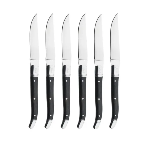 ست چاقو استیک 6 پارچه ژومبو Lucca مشکی