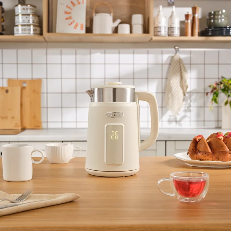 عکس کتری برقی کاراجا Multiboil Retro Cool Touch کرم