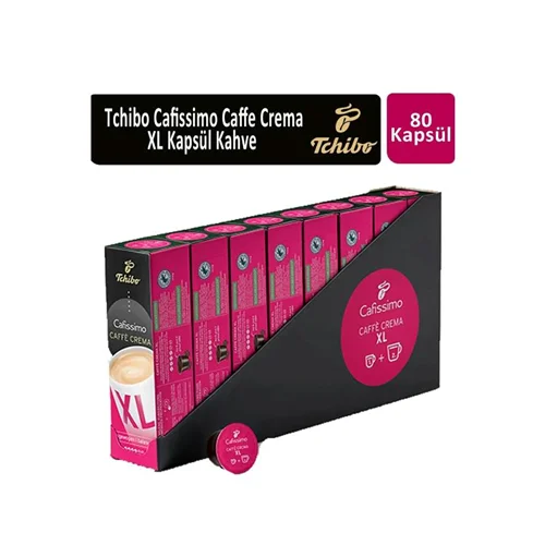 کپسول قهوه چیبو Cafissimo Caffe Crema XL Wake Up بسته 80 عددی