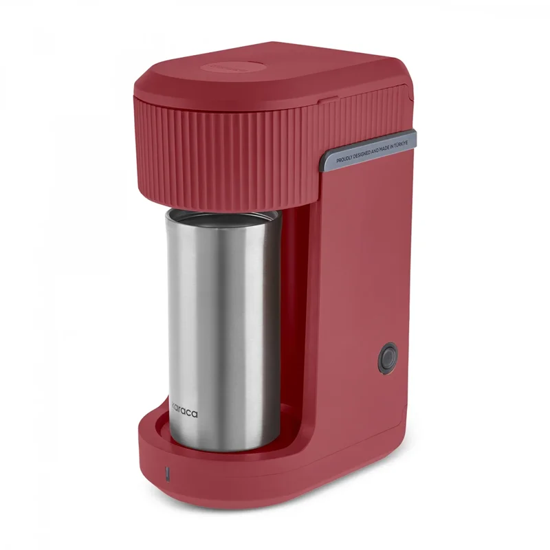 عکس قهوه ساز دمی کاراجا Mono Personal قرمز