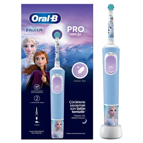 مسواک برقی کودکان اورال بی D103 Vitality Pro Frozen