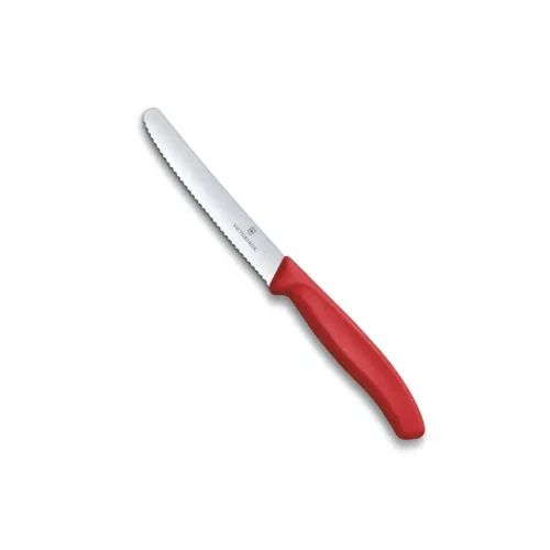 چاقو گوجه فرنگی ویکتورینوکس Swiss classic قرمز 11 سانتی