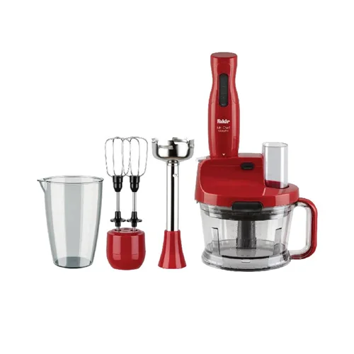 ربات آشپزخانه فکر Chef Quadro قرمز 1000 وات
