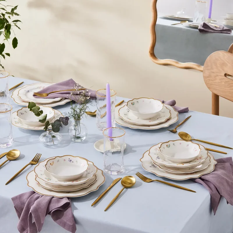 عکس سرویس غذاخوری 24 پارچه ۶ نفره کاراجا Fly