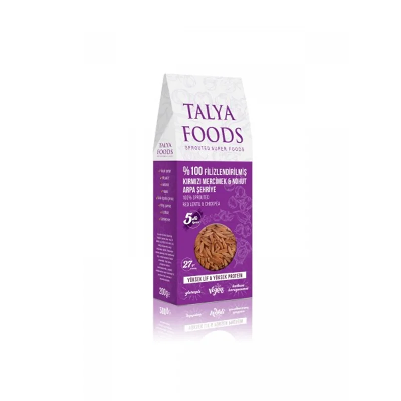 ورمیشل عدس قرمز و نخود Talya Foods مقدار 200 گرم