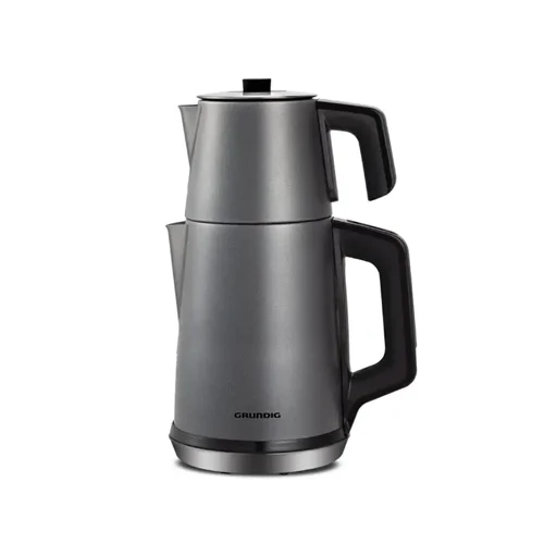 عکس چای ساز استیل گروندیگ Tm 6860 طوسی