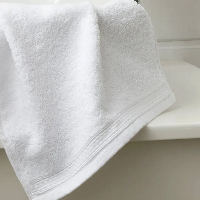 عکس حوله دست انگلیش هوم بیسیک سفید 30×30