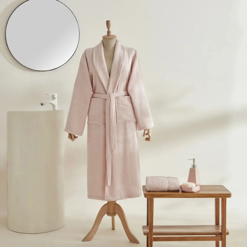 عکس ست حوله تن پوش زنانه سارا اندرسون آلون صورتی L-XL