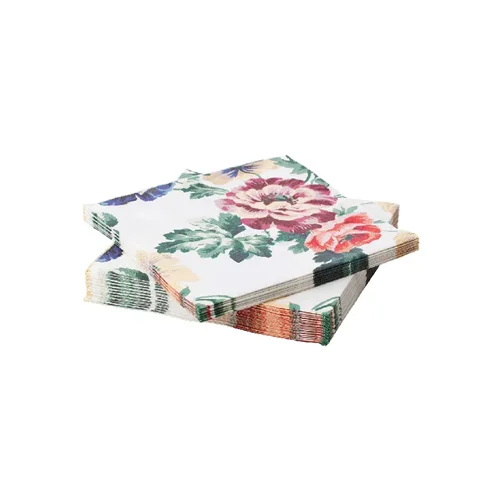 دستمال سفره 30 عددی ایکیا رنگی 33×33 سانتی
