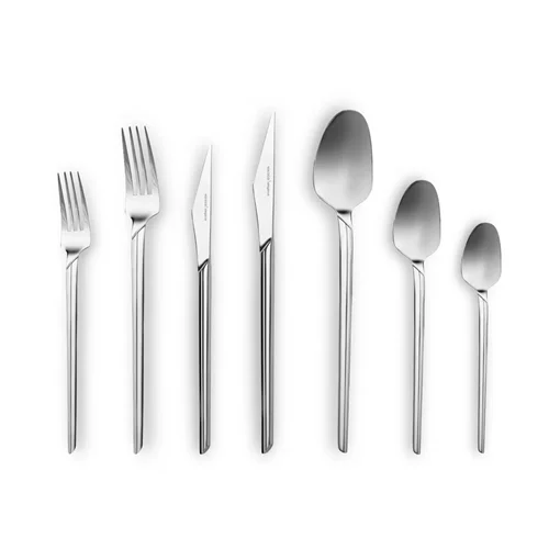 عکس سرویس قاشق چنگال 84 پارچه 12 نفره کاراجا Midway با جعبه