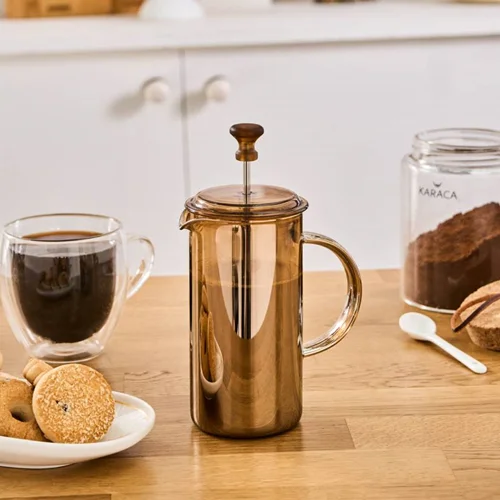 فرنچ پرس شیشهای کاراجا آلینا 350 میلی کهربا