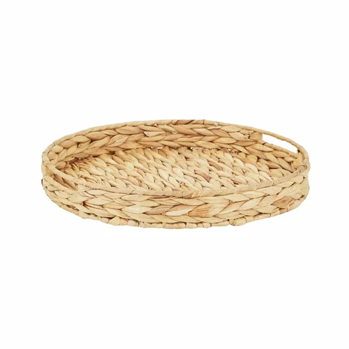 سینی دکوراتیو کاراجاهوم سارا کرم 34 سانتی