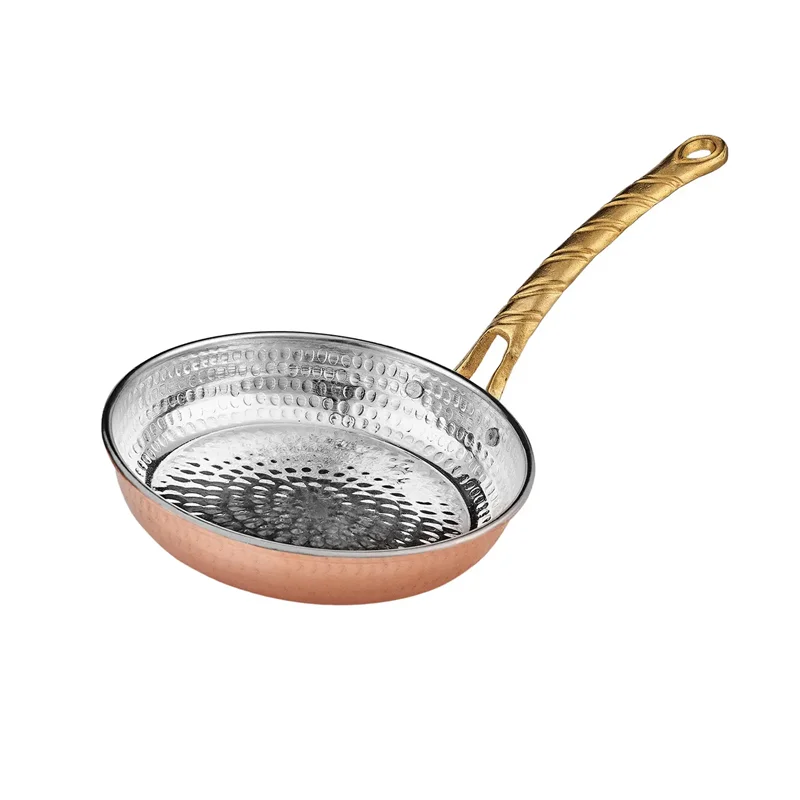 عکس ماهیتابه مسی کاراجا Alacahoyuk سایز 18