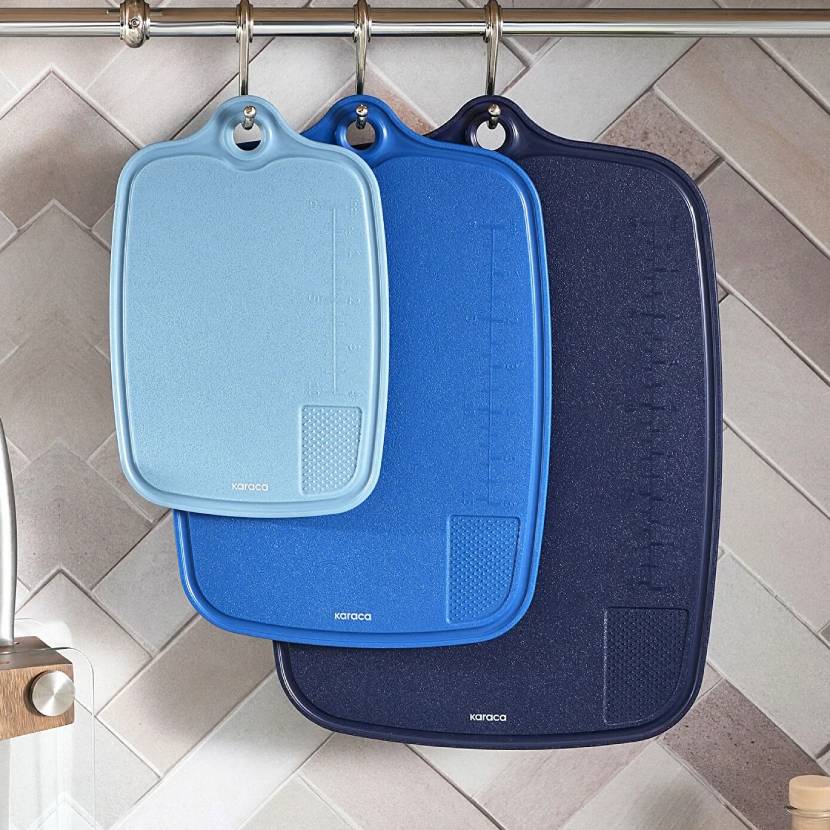 تخته برش سه عددی کاراجا مدل تریوکات آبی