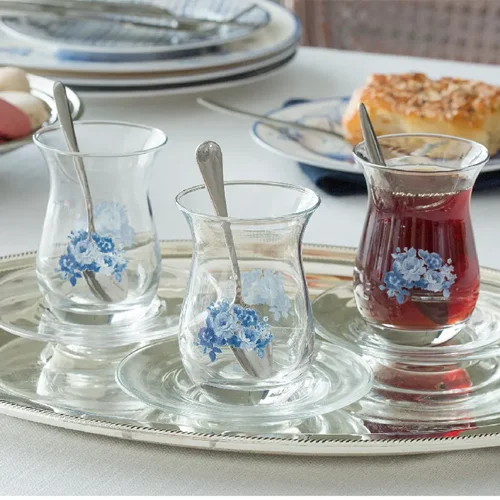 ست استکان چای خوری 6 عددی مادام کوکو سرا 168 میلی