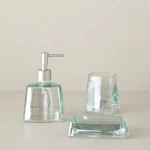 ست سرویس بهداشتی 3 پارچه انگلیش هوم پولینا سبز