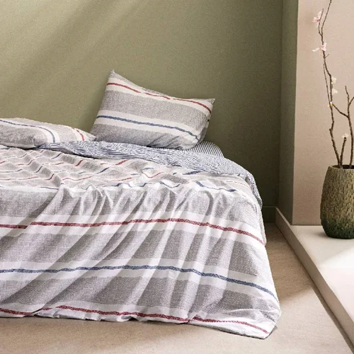 عکس سرویس کاور لحاف یک نفره پنبه مادامکوکو بورست طوسی